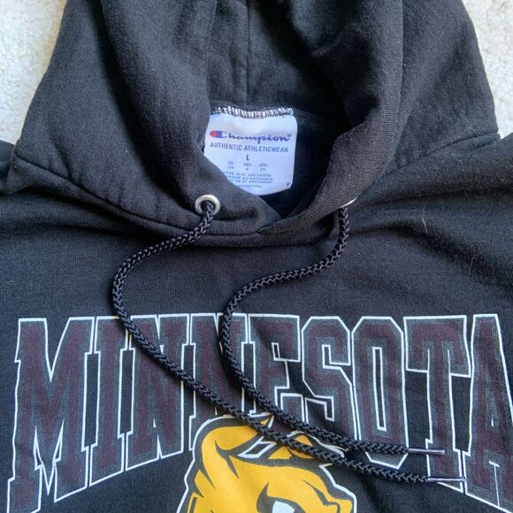 University of Minnesota Duluth Bulldogs UMD Hoodie L Champion Unisex College - Picture 4 of 6
